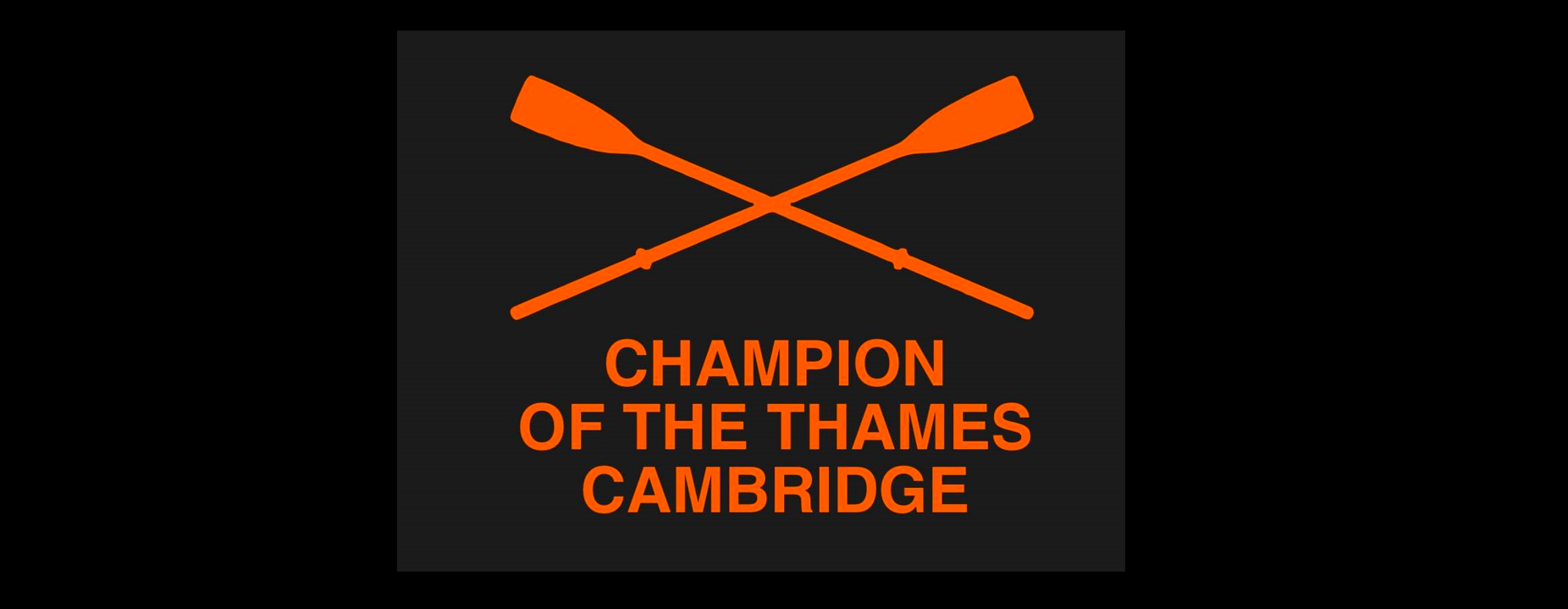 How Are You Cambridge? | Champion of the Thames Rowing Club Cambridge